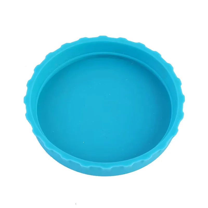 Drink Can Stopper Cans Seal Soft Leak-proof Silicone Water Cup Accessories Can Cover Drinks Reusable Drinking Utensils Beer Qme 1pcs Random Color