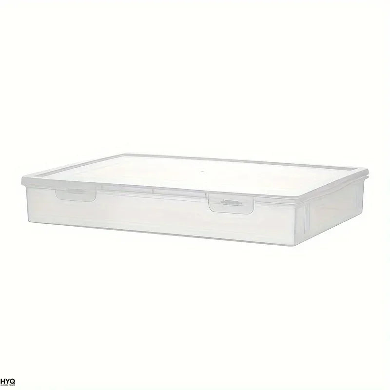 Capacity Pencil Case Clear Plastic Sketchbook Marker Colored Painting Qme