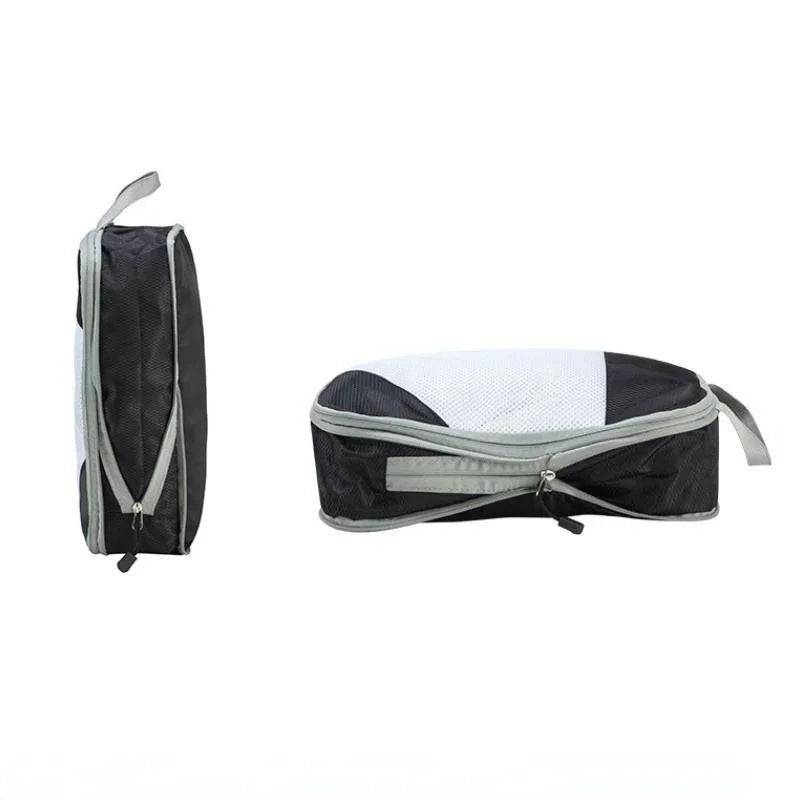 Compression Packing Cubes Travel Storage Bag Suitcase Mesh Bags Qme