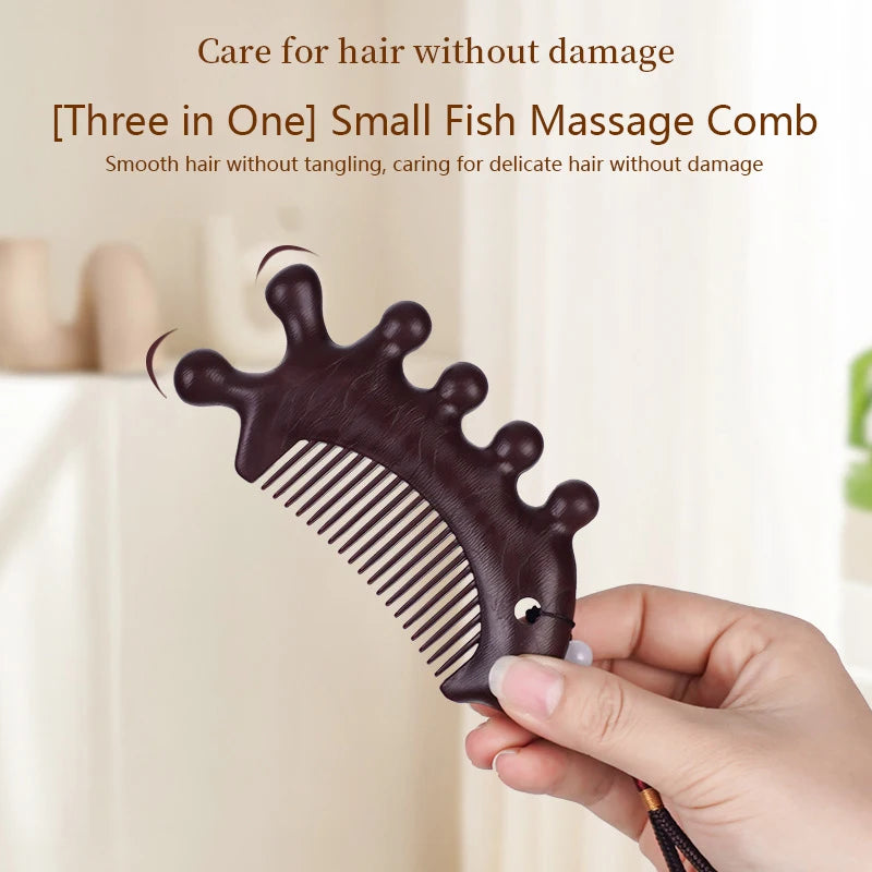Experience Effective Hair Treatment Sandalwood Whale Combs Scalp Qme