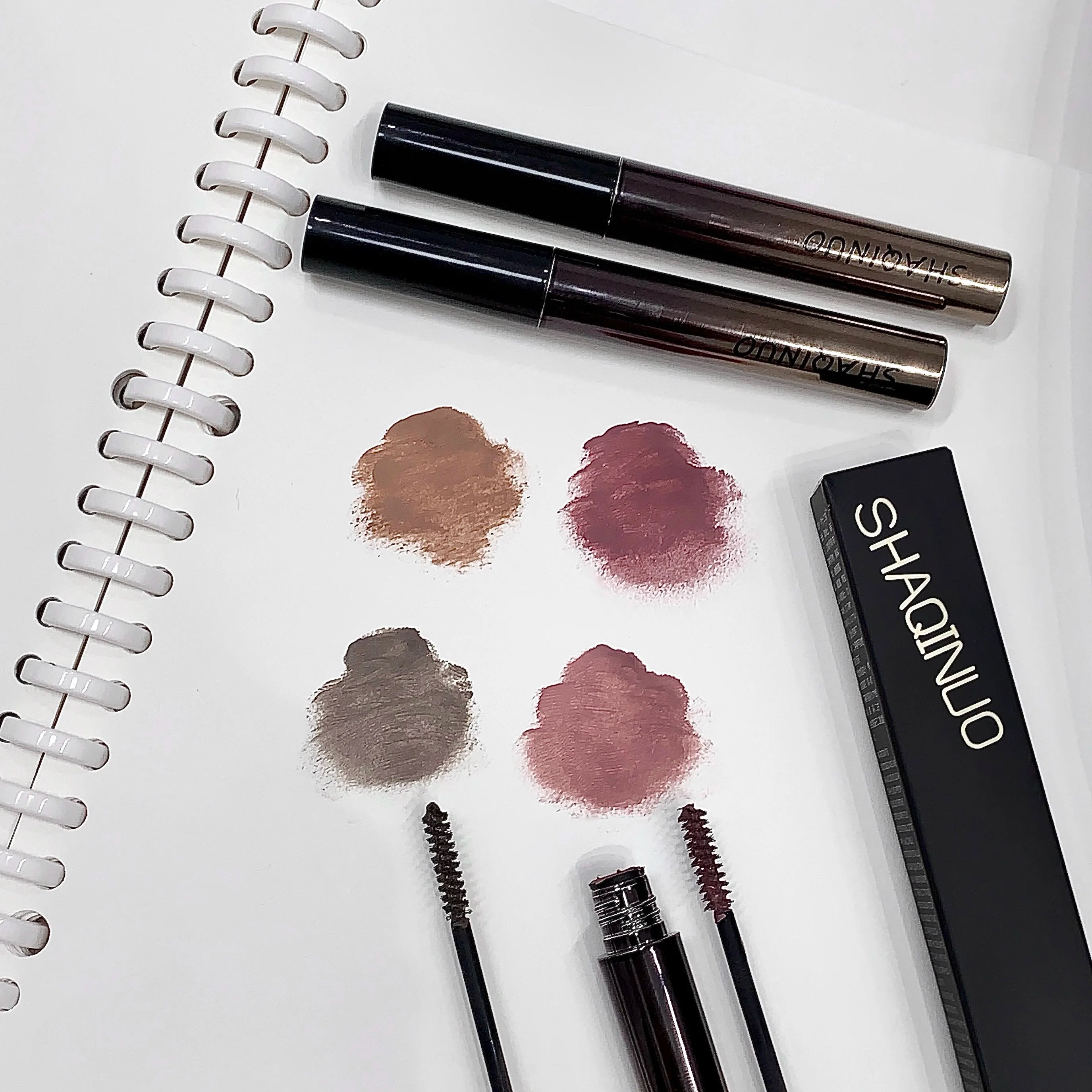 SHAQINUO Tinted Brow Gel Long-lasting Smudge-proof Eyebrow Rich Qme