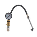 Pump Gun Tire Pressure Gun 1/4" Trunk Motorcycle Tire Tyre Pressure Gauge Air Inflation Inflator Pump Gun Tyre Pressure Gun Qme black