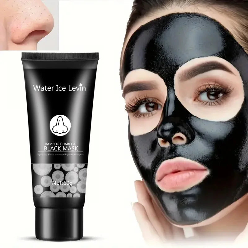 Bamboo Charcoal Mask Blackhead Remover Deep Facial Masks Deep Cleansing Purifying Peel Off Black Nud Shills Face Care Black Mask Qme