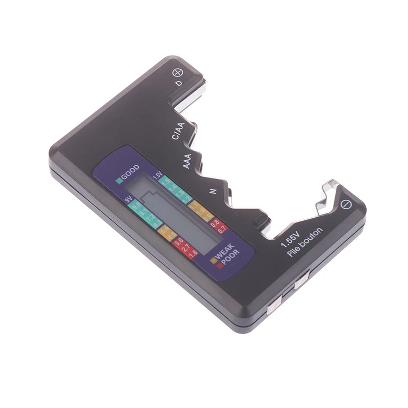 Portable Digital Battery Checker Capacitance Diagnostic Feature Tests Qme