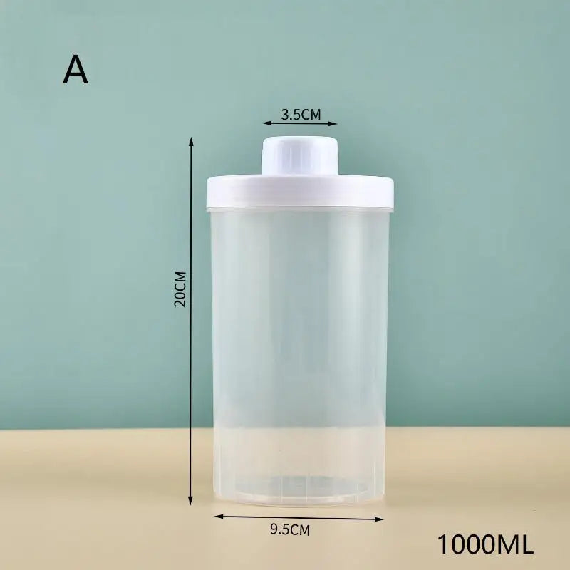 Syrup Dispenser For Coffee Bar Plastic Syrup Empty Bottles Dispenser Bottle With Lid Kitchen Container Multi-Function Qme A