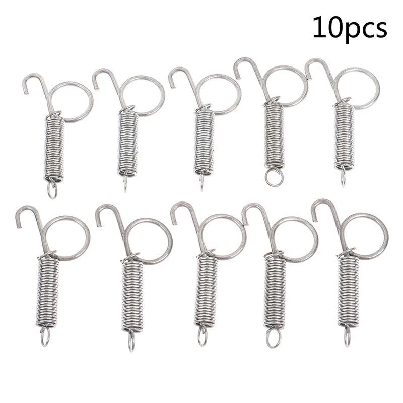 Rabbit Cage Door Tension Spring Hook Fixing Multipurpose Animal Qme
