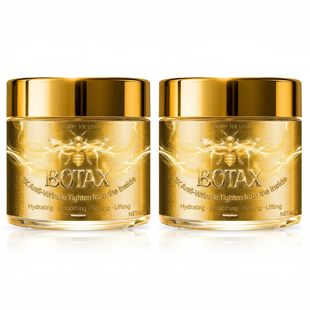 Bee Venom Anti-Aging Face Cream with Hyaluronic Acid & Retinol, Deeply Moisturizes & Firms Skin, All Skin Types. Qme YELLOW 60g