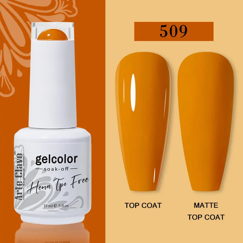 Arte Clavo Summer Nails Tip Candy Series Jelly Gel Nail Polish Blue