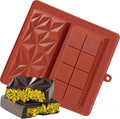 Dubai Chocolate Mold Bar Pistachio Silicone Thick Filling Bars Large Qme YH1164