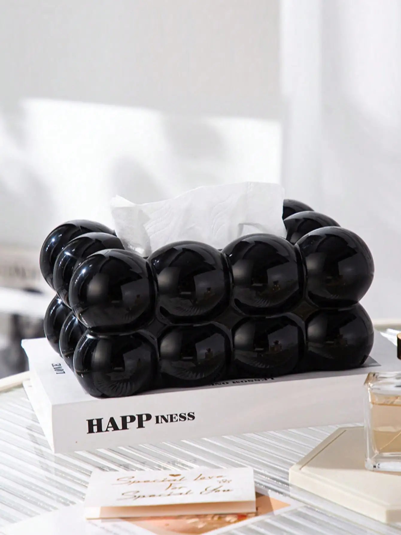 Light Luxury Value Marshmallow Tissue Box Home Living Room Storage Qme