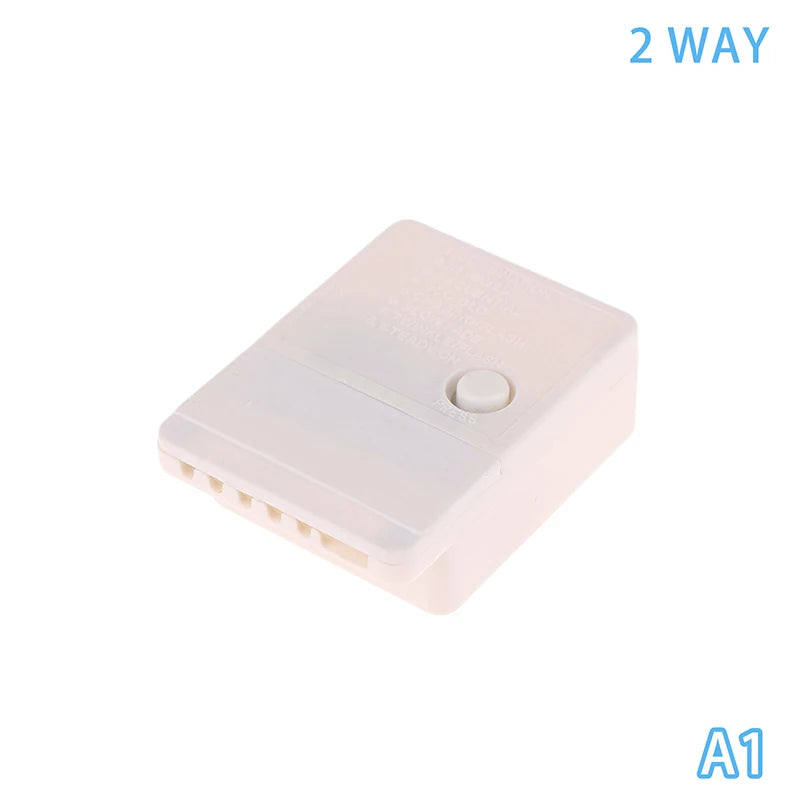 LED String 2 4 Way 8 Modes Lights Twinkle EK-04 Dimmer Flexible Strip Qme A1