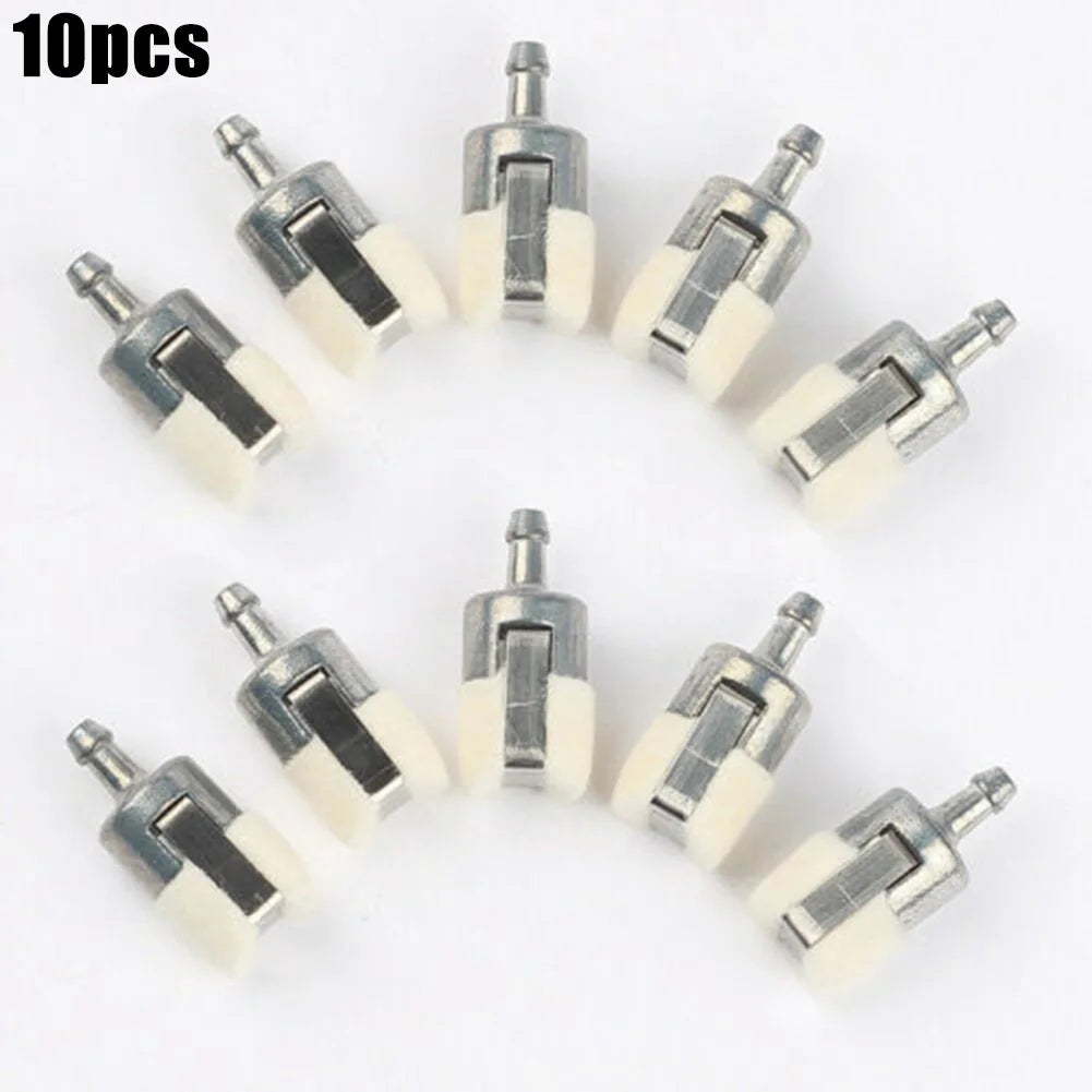 10pcs Fuel Filter Kit Replacement For 13120519830 13120507320 125-527 610-093 String Trimmer Parts Garden Tools Qme