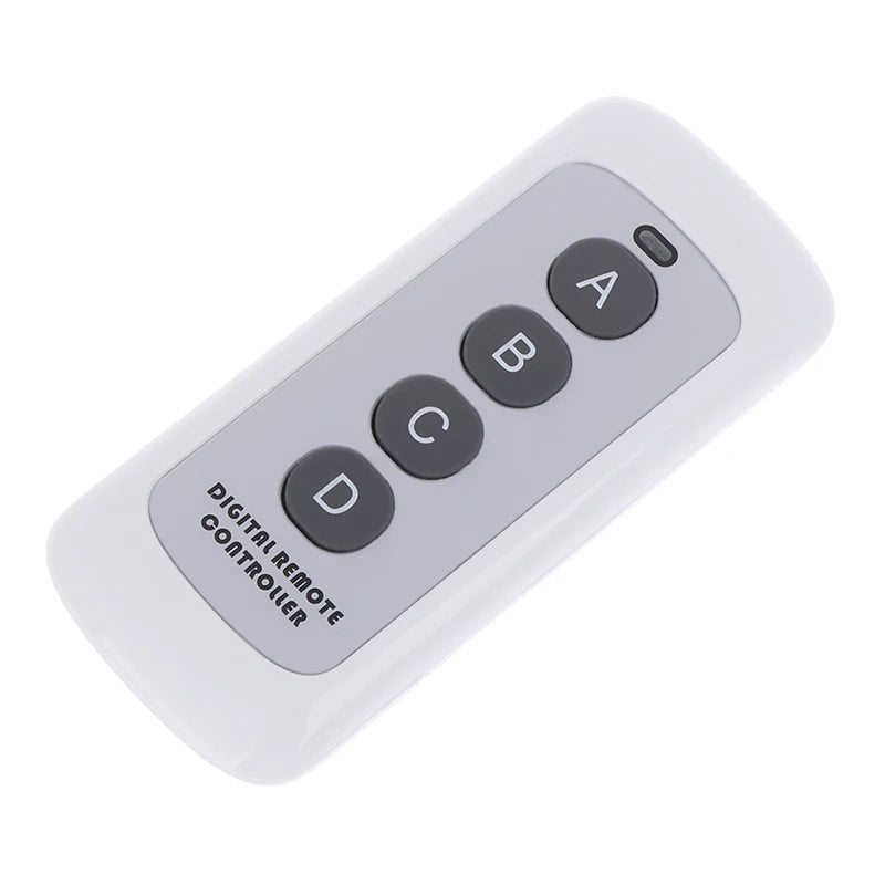433MHz 4 Button EV1527 Code Remote Control Switch Transmitter Qme One Size