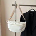 Versatile Sports Riding Commuter Shoulder Sling Bag Qme WHITE (20cm<Max Length<30cm)