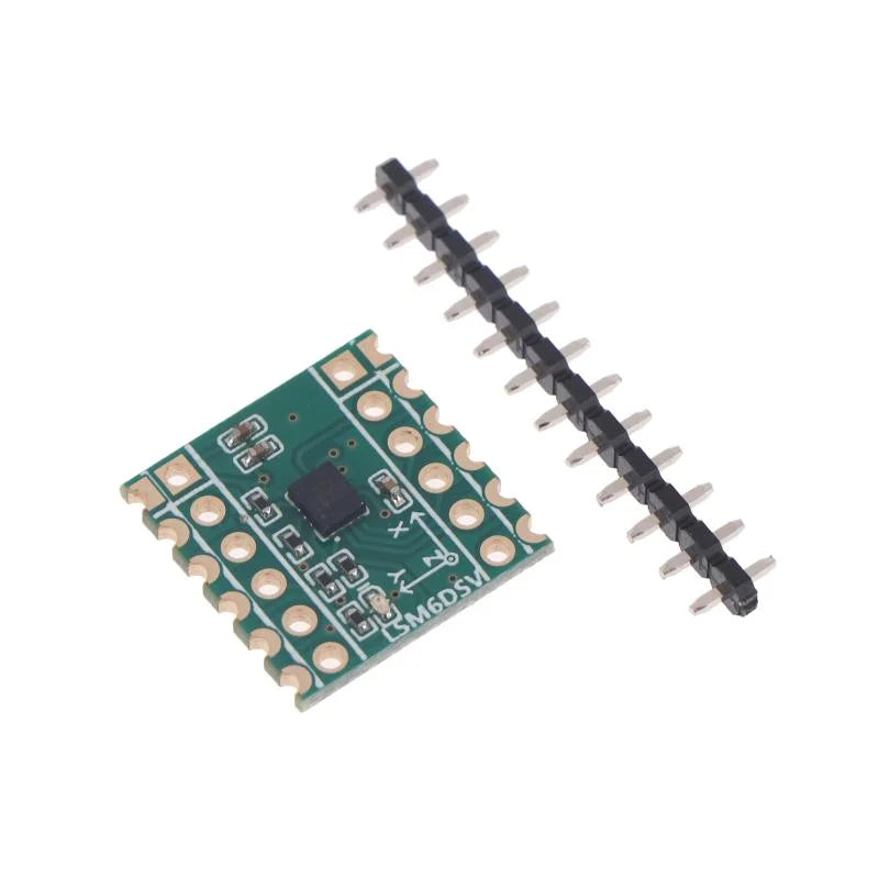 Six-axis Sensor LSM6DSV Module SPI I2C Compatible Smol SlimeVR Qme Short row needles