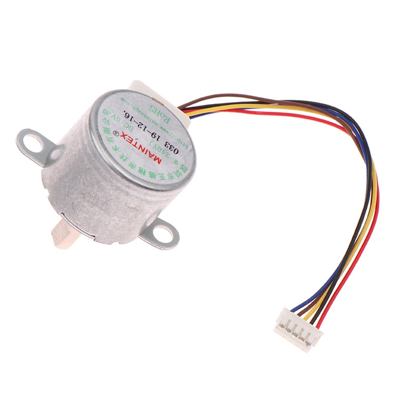 1Pc Motor 24BYJ48 DC 5V Deceleration Stepper Motor 4-phase 5-wire Wireless Camera Monitor. Qme