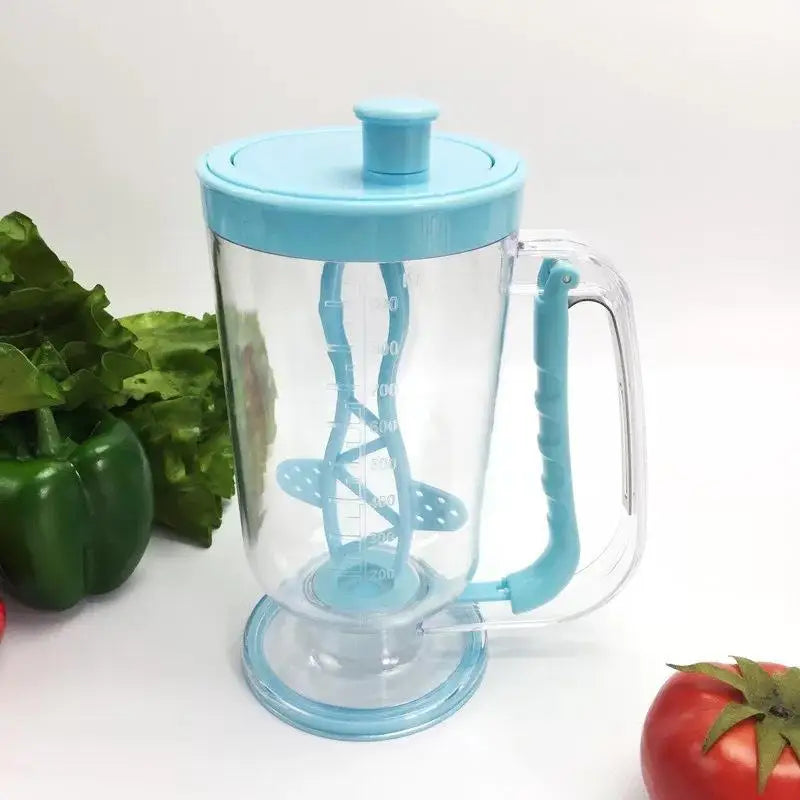 900ml Batter Dispenser Hand-held Funnel Pastry Dough Dispensador For Pancake Cupcakes Cake Qme A2