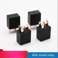 1pcs DC 12V 24V 40A Rated Current 1NO 1NC SPDT 4/5 Pins Car Automotive Alarm Relay Qme 24V-4plug