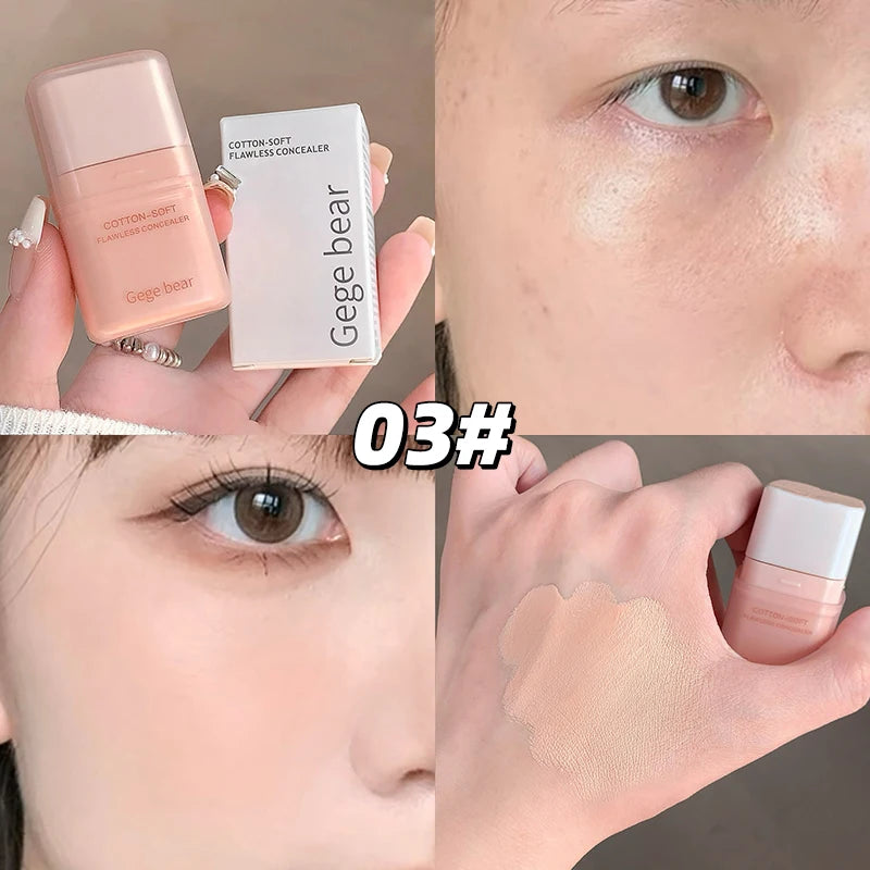 Light Orange Tone Matte Natural Concealer Gege Bear Covers Dark Qme GX1506-03