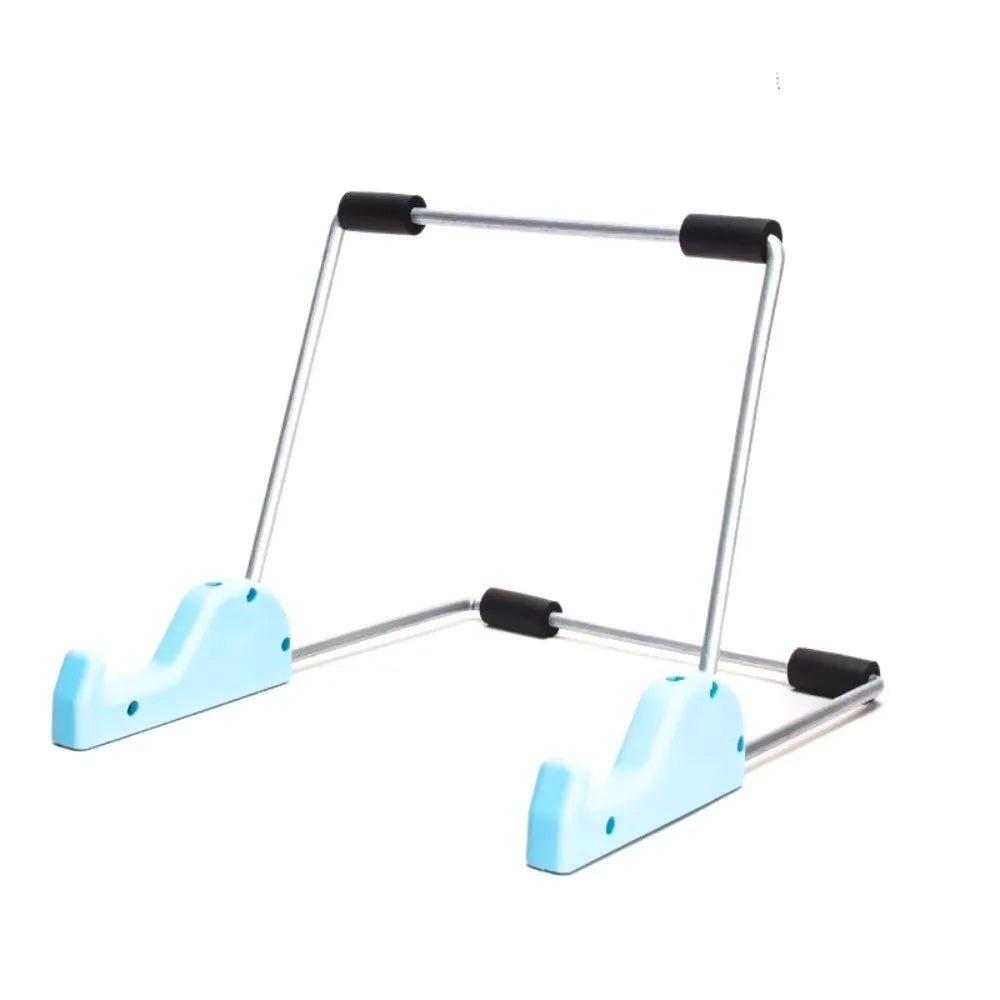 Flexible Three Angles Stand Adjustable Steady Portable Collapsible Tablet Stand Removable HighlySupport Tablet Holder Universal Qme Blue