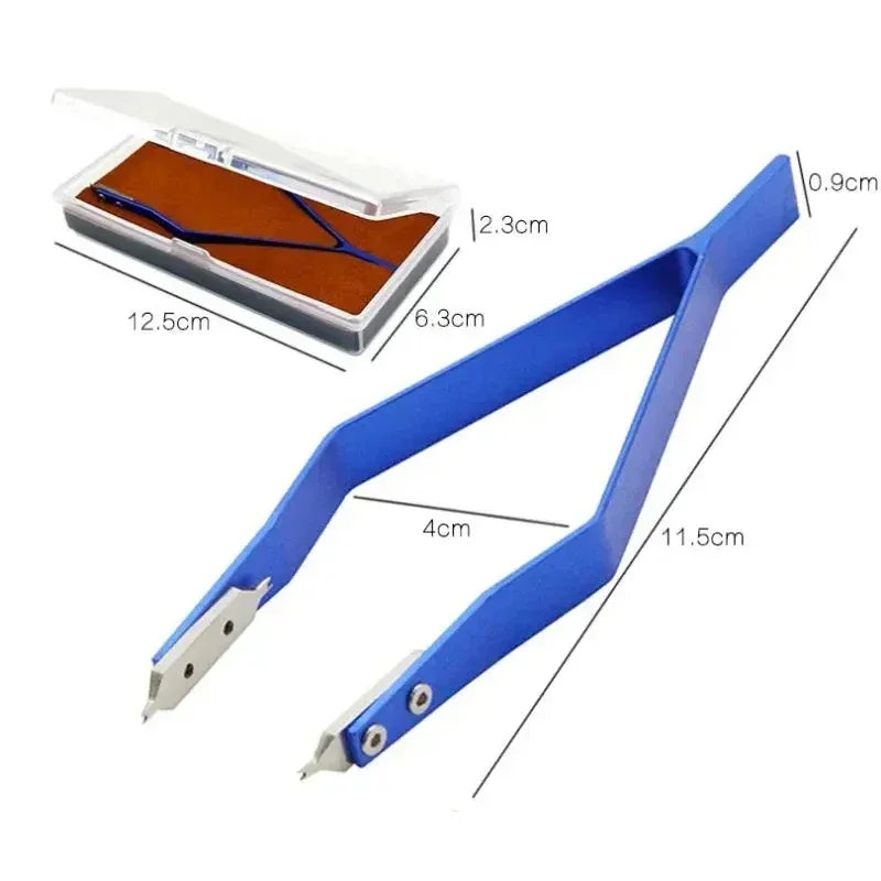 Rofessional Spring Bar Remove tool Stainless Steel 7825 V Type Rlx Watch Spring Bar Tweezers for Watchmaker Repair Watch Qme