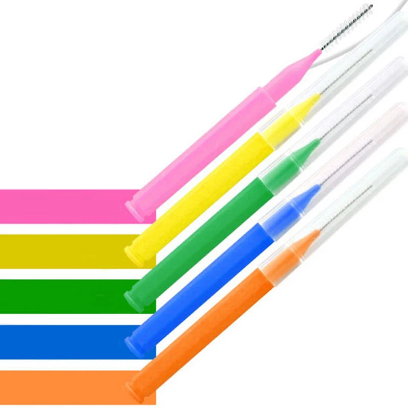 Lot Interdental Brush Dental Floss Teeth Oral Clean Hygiene Toothpick Qme