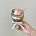 Mini Pocket-meeting Small Bouquet Rose Sunflower Eternal Flower Qme A1