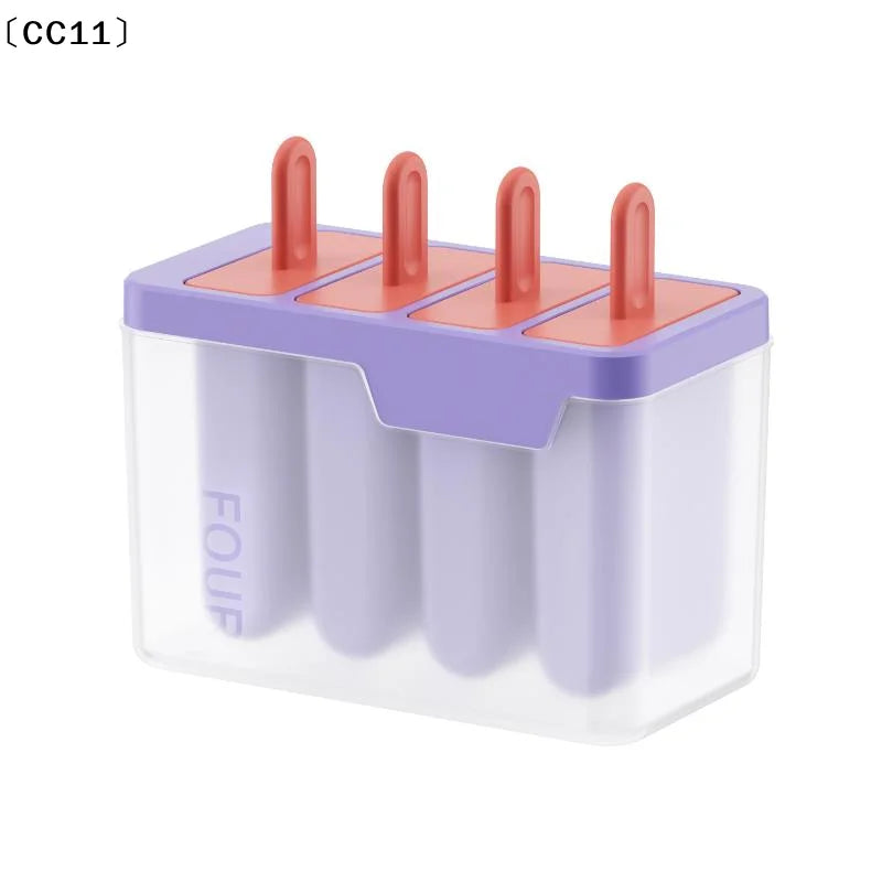 Popsicle Sorbet Mold Food Grade Household Making Abrasive Tools Lid Qme