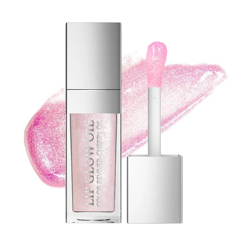 Sext Lip Oil 8ml Cherry Pink Lips Plumper Gloss Hydrating Plumping Lips Coat Tinted Lip Plumper Serum Lips Glow Oil Makeup Qme 07