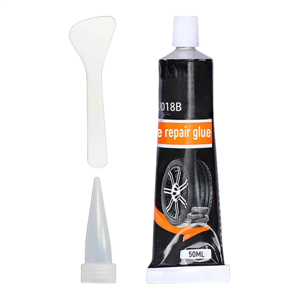 1pc Tire Repair Glue 50ml Flat Tire Puncture Repair Sealant Auto Tire Repair Glue for Side Bonding or Tire Leakage Instant Super Qme