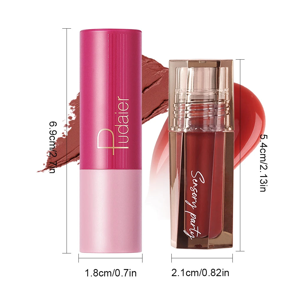 Lipstick Plumping Lip Gloss Defining Hydrating Glossy Long Lasting Qme