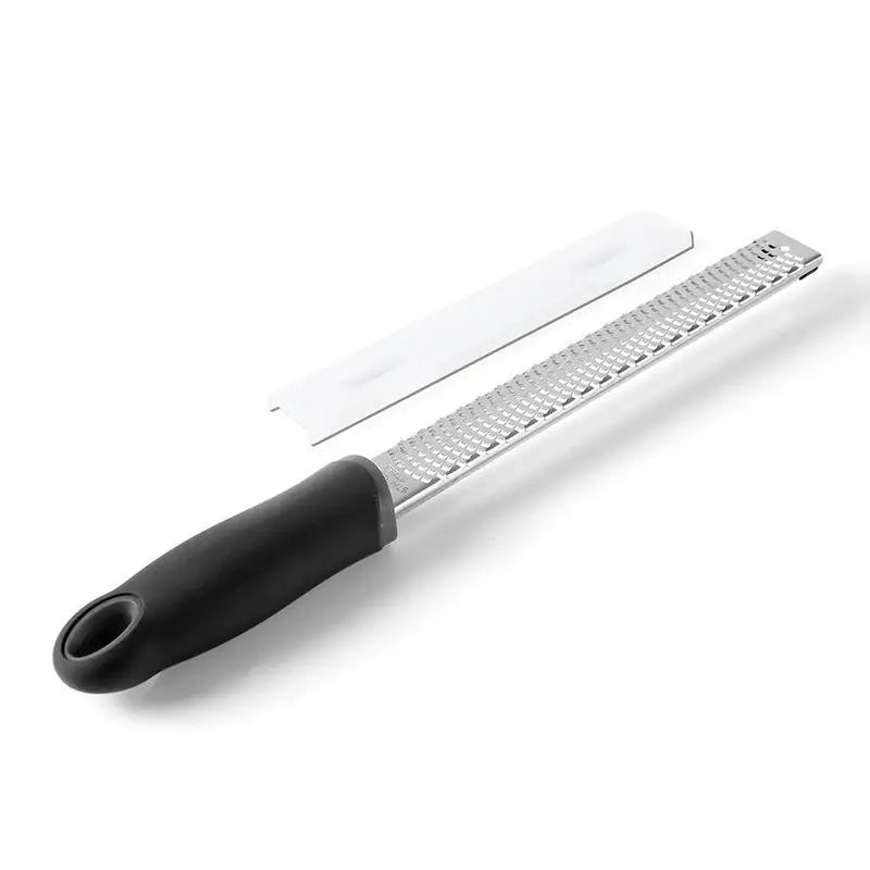 Multipurpose Cheese Grater Citrus Zester Parmesan Lemon Ginger Garlic Qme Black