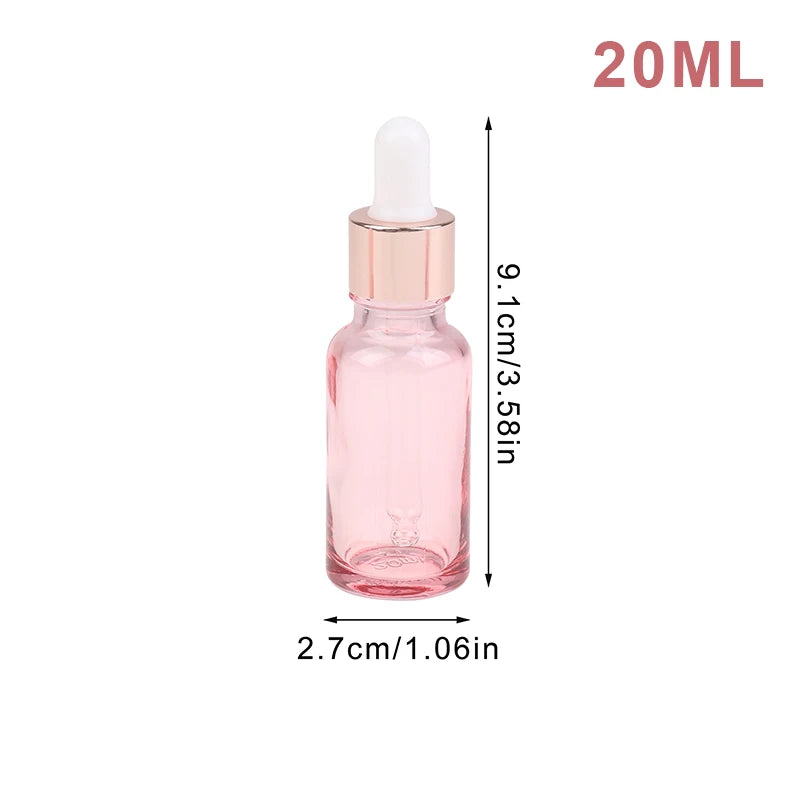 Aromatherapy Liquid Pipette Essential Massage Dropper Bottles Qme 20ml