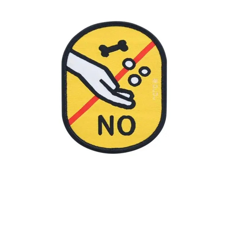 Anti Feeding Warning Sign Pet Gatherings Outingspet Dog Social Qme A6