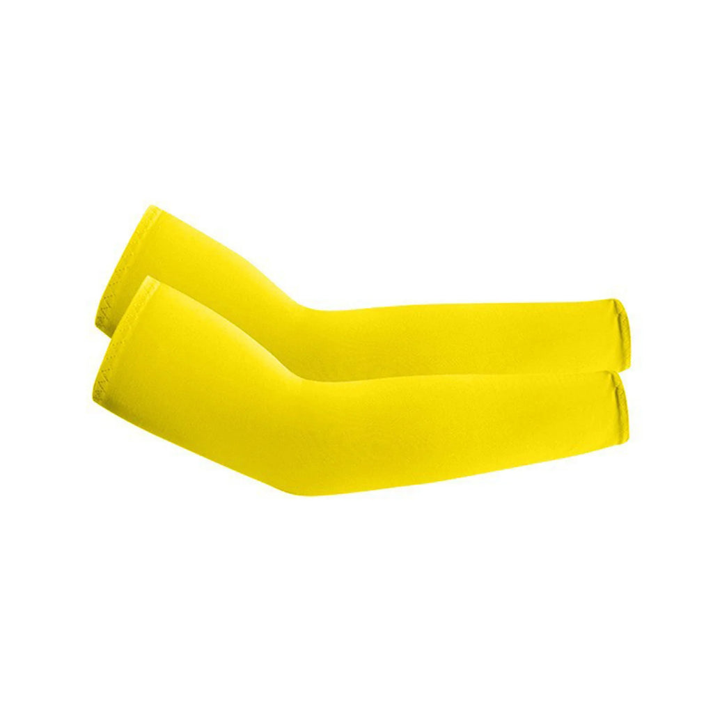 Lightweight Summer Sun-protective Sleeves for Outdoor Sports Cycling Hiking Solid Color Breathable Ice Sleeves Fishing Sleeves Qme