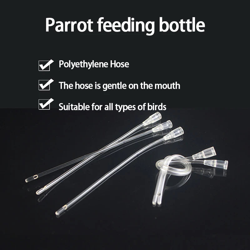 About 8 12 Silicone Soft Tube Parrot Little Bird Oral Gavage Needle Qme