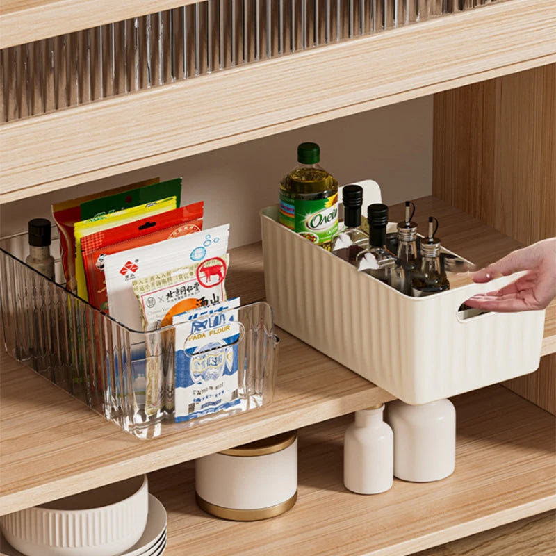 Bin Seasoning Bags Storage Boxesplastic Food Organizer Tapes Books Qme