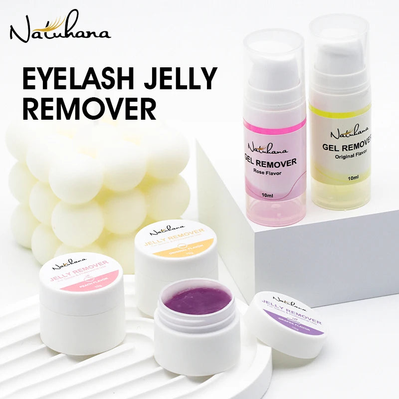 NATUHANA Eyelash Jelly Remover Fast Safe Extension Gel Glue Qme