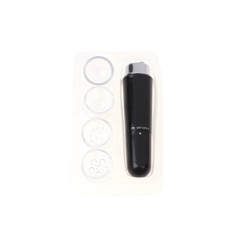 1 Mini Massage Pen Electric Eye Massager Facials Vibration Stick Dark Qme Black