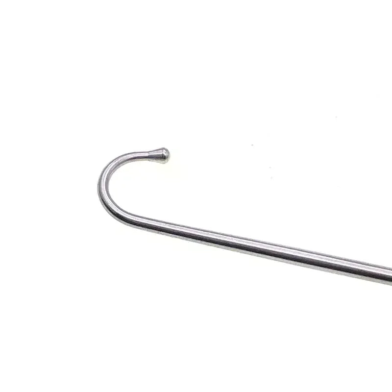 New Pet Hook Animal Ovaries Removal Hook Vet Ovariectomy Dogs Cats Surgical Instruments Ball Type 6mm 8mm 10mm 12mm Qme