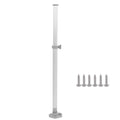 RV Table Stand Oxidation Resistant Telescopic Foldable Height Adjustable Table Leg for Home Qme as show