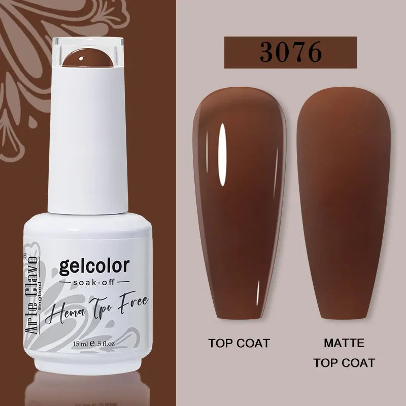 Arte Clavo Jelly Transparent Gel Nail Polish Summer Nude Pink Semi