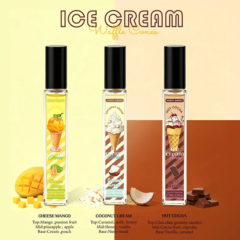 Mango Coconut Chocolate Scented Ice Cream Perfume Rich Popcorn Eau De Qme