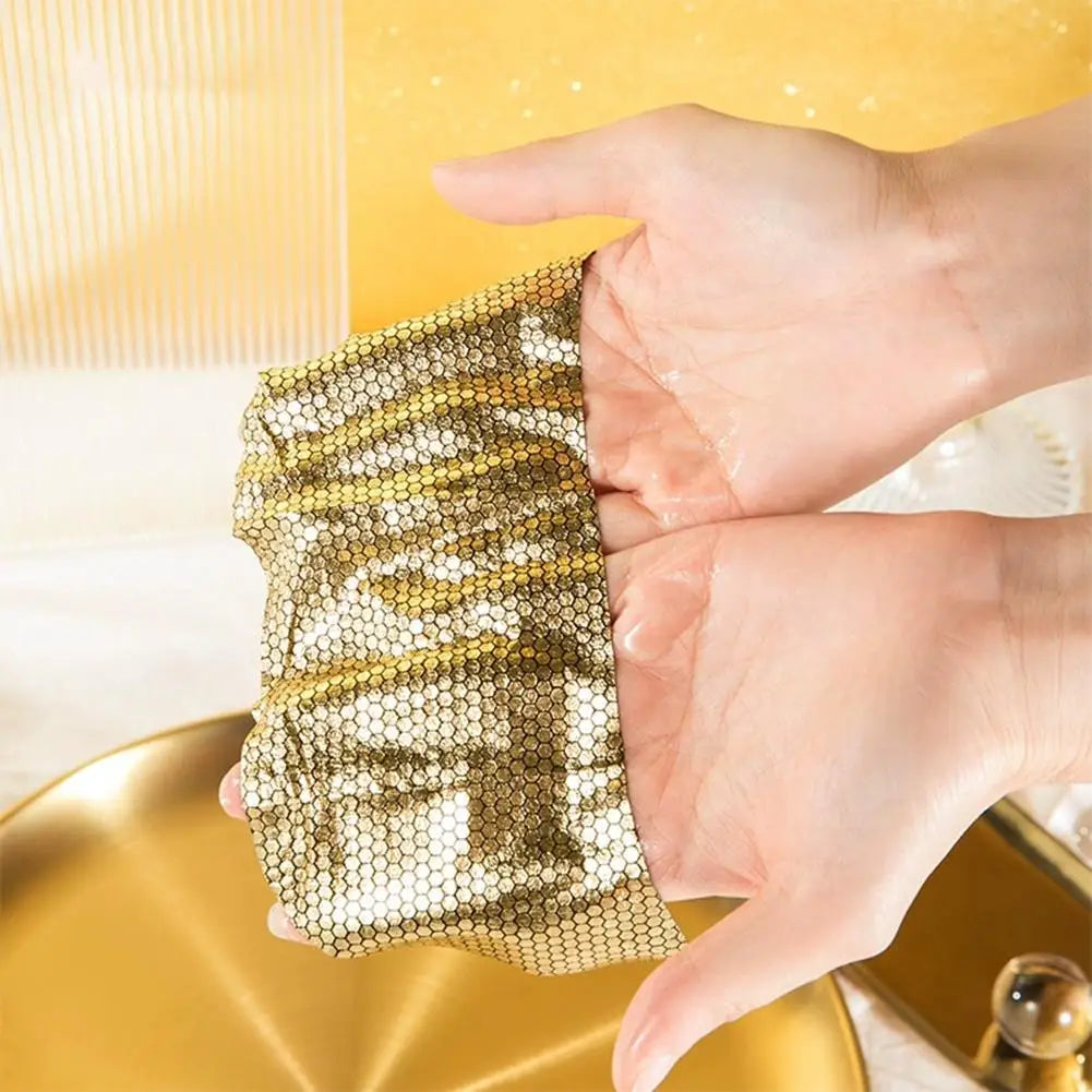 Honeycomb Neck Mask Golden Moisturizing Pads Firming Lifting Qme