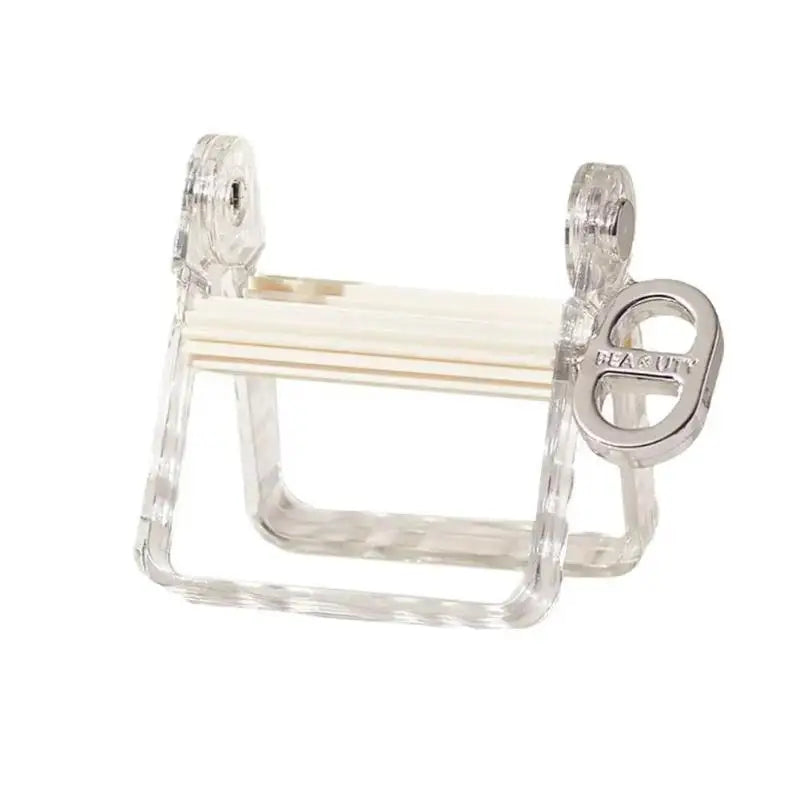 Toothpaste Squeezer Tool Manual Plastic Tube Dispenser Easy Squeezing Qme White