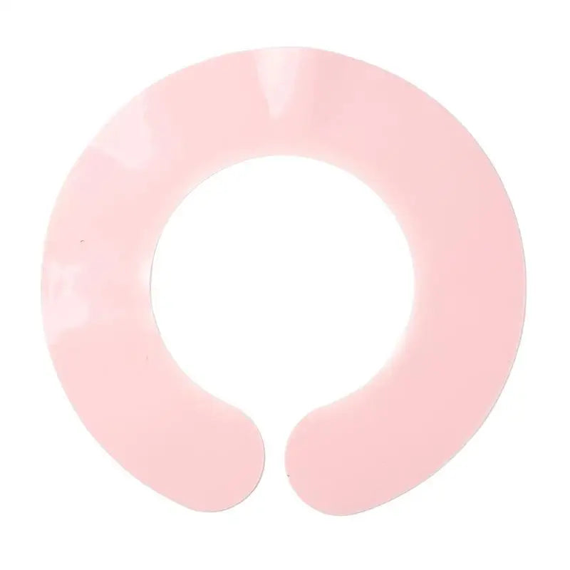 Silicone Stylist Cutting Collar Hair Dyeing Shawl Waterproof Neck Qme Pink