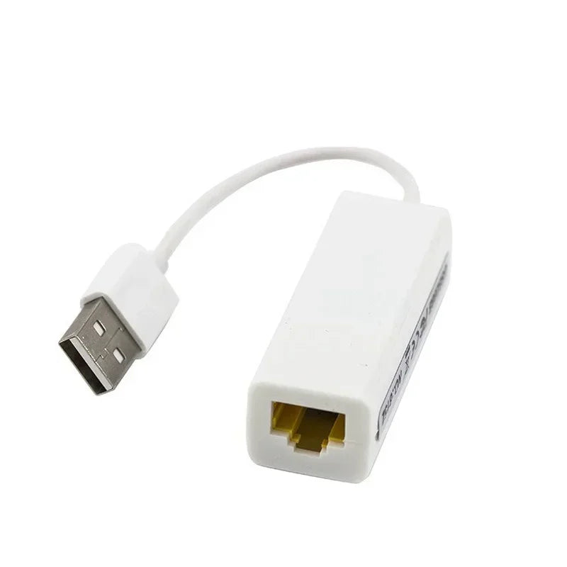 Network Card Lan Adapter for Tablet / PC / Laptop, 10/100Mbps USB 2.0 To RJ45 Qme