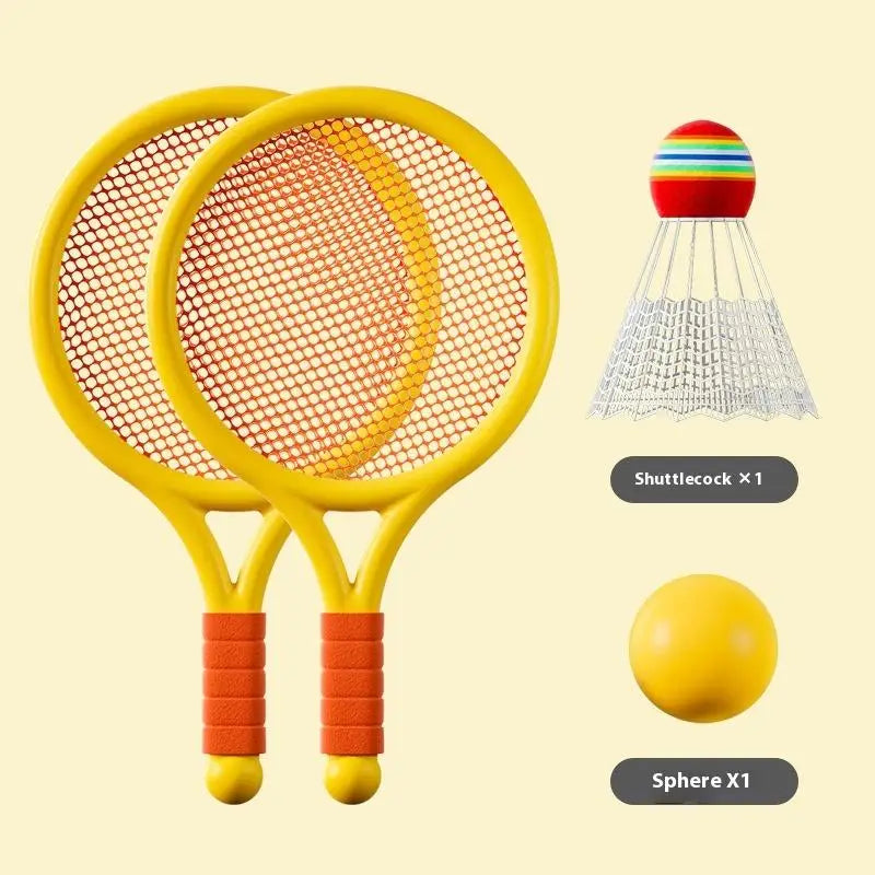 1 Setlightweight Children Tennis Badminton Racquets Kids Rackets Qme Yellow