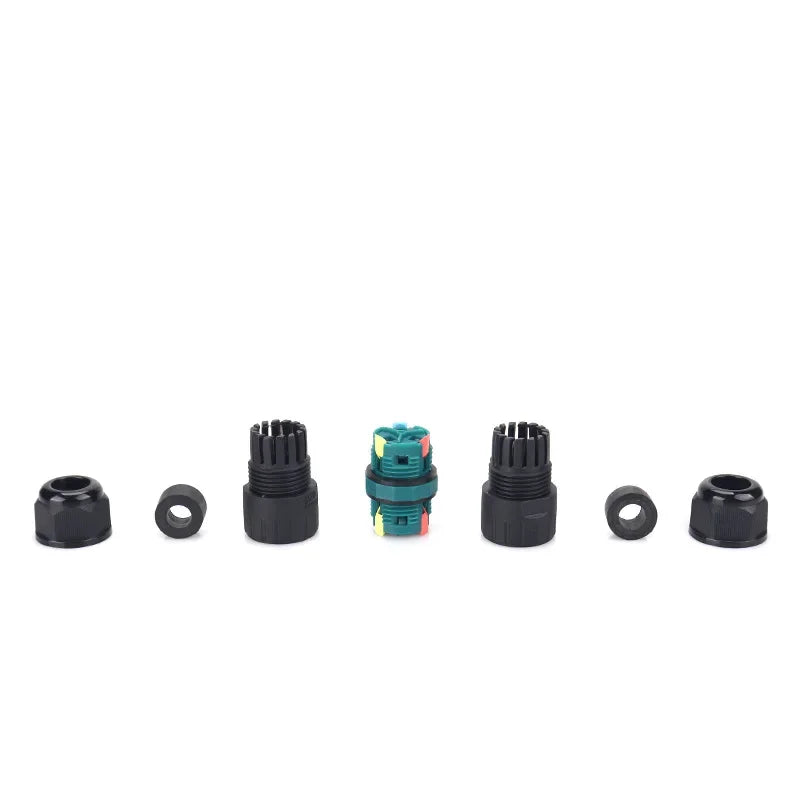 5pcs 3-core Quick Press Cable Conector, 5 - 14mm, 5 - 9mm, IP68 Waterproof, Outdoor, 450V 24A Cabl Connectors Qme