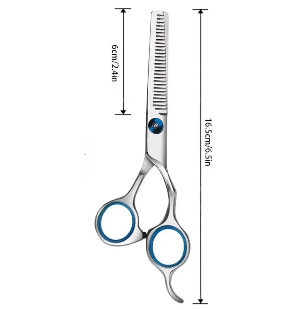 Hairdressing Scissors Stainless Steel Professional Cutting Thinning Qme Teeth scissors